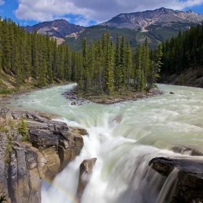 Sunwapta Falls, Jasper, Alberta, Canada