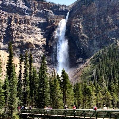 Takakkaw Falls, oho National Park, BC: Canada
