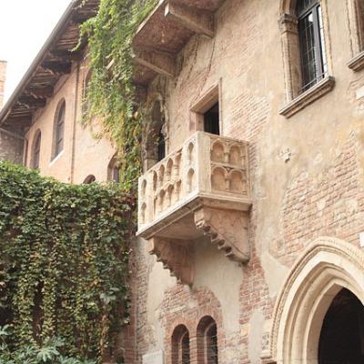 Juliet's Balcony, Verona, Italy