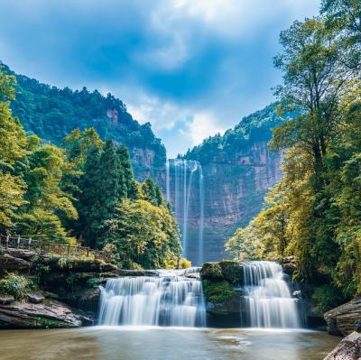 Simian Shan Waterfall, Jiangjin District, Chongqing 402260 China
