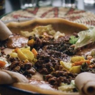 Eat Ethiopian cuisine at Zeret Kitchen