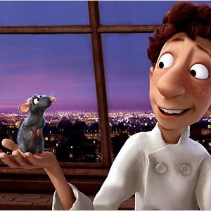 Eat ratatouille while watching Ratatouille