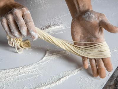 Learn to make hand pulled noodles