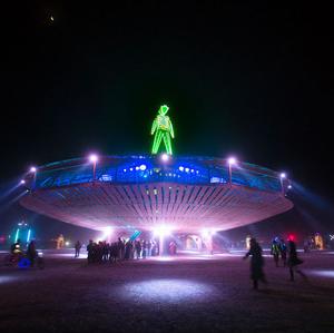 Go to Burning Man festival