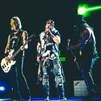 See Guns N Roses live in concert
