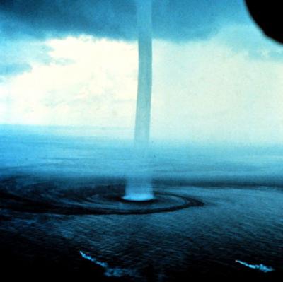 Witness a waterspout