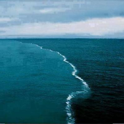 Fly over the point where two oceans meet, Alaska