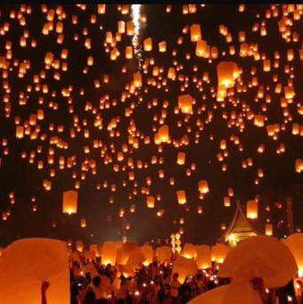 Go to a lantern festival