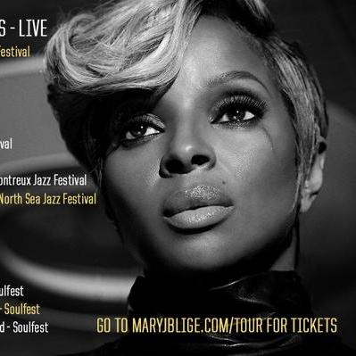 See Mary J Blige live on tour