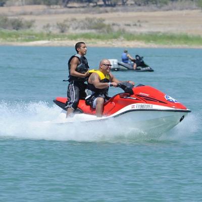 Ride a jet ski