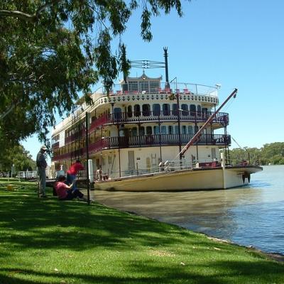 Ride on a paddle steamer