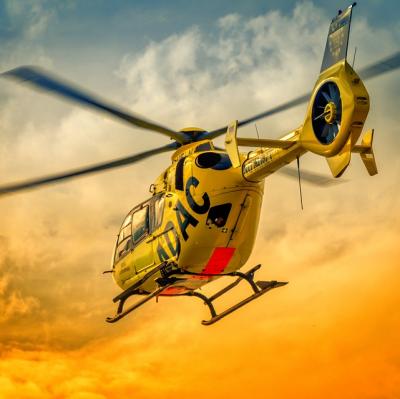 Helicopter flying lesson