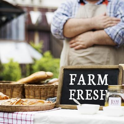 Buy something from a farmer's market