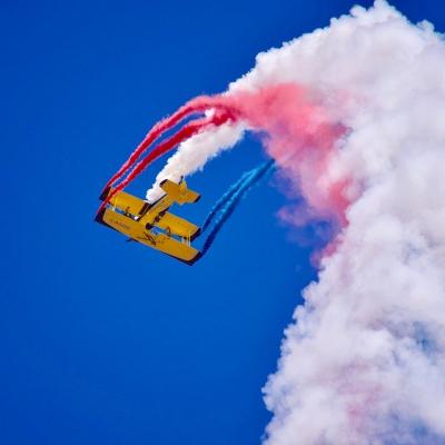 Be a passenger in a plane doing aerobatics