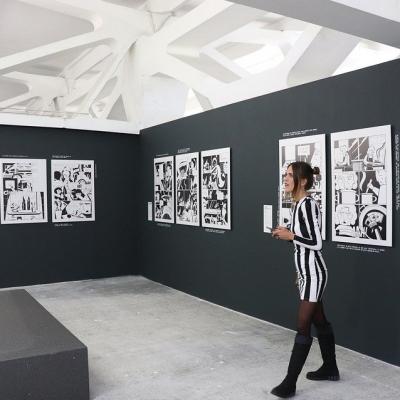 Go to a modern art exhibit