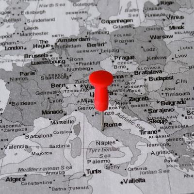 Stick a pin in a map with my eyes closed- and go there