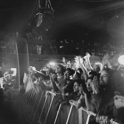 Be at the front row at a concert