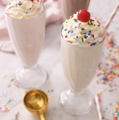 Learn to make a milkshake