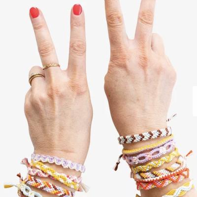 Making Cotton Clara Friendship Bracelets 