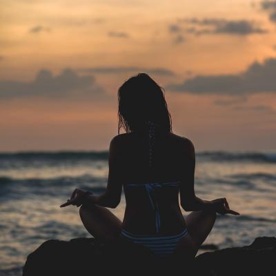 Meditate by the ocean