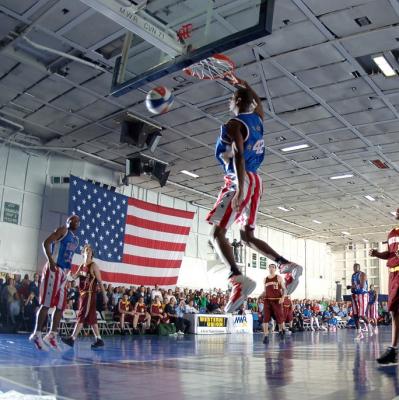 See the Harlem Globetrotters play live