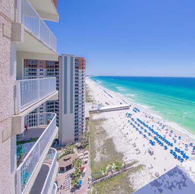 Stay in a beachfront condo