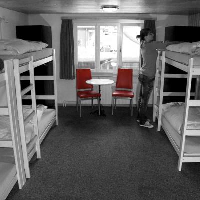 Stay in a hostel