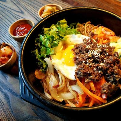 Eat bibimbap
