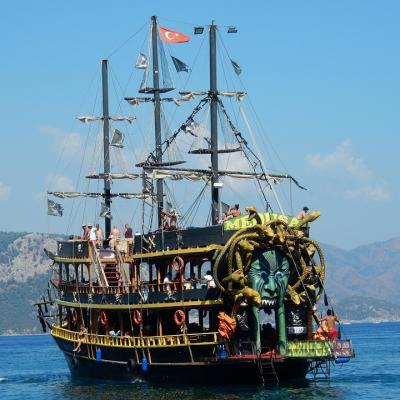 Party on a boat
