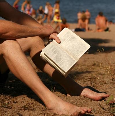 Read a new book on holiday