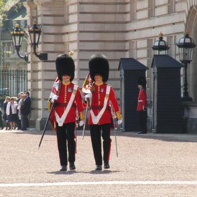 Witness the Changing of the Guard at Buckingham Palace
