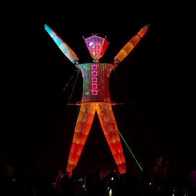 Go to Burning Man festival