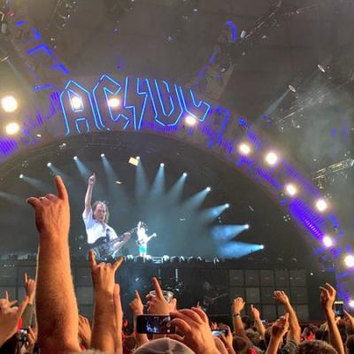 See ACDC perform live on tour