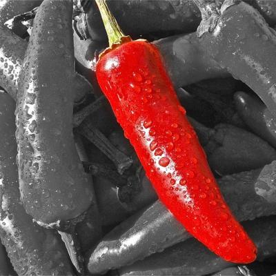 Eat red hot chili peppers