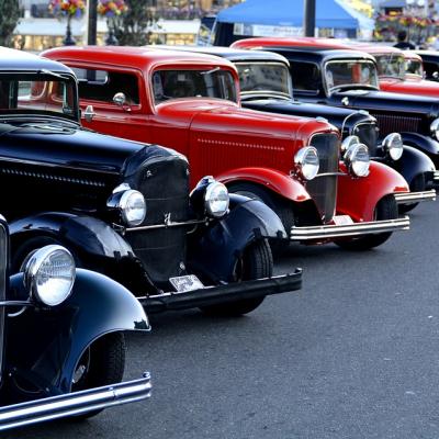 Go to a classic car show