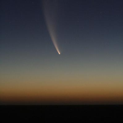 Witness a comet