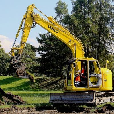 Operate an excavator