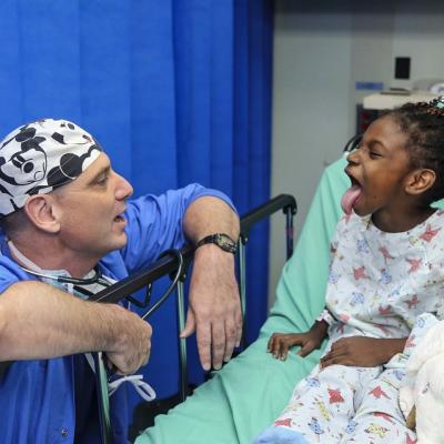  Volunteer at a children’s hospital