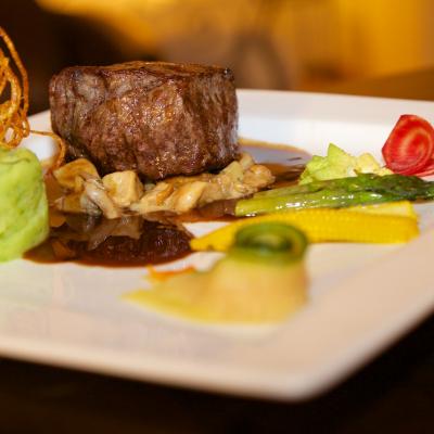 Dine at a gourmet restaurant