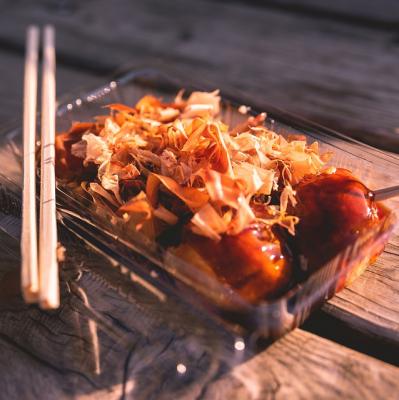 Eat takoyaki