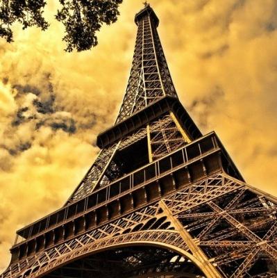 Stand on top of the Eiffel Tower