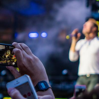 VIP passes at a concert