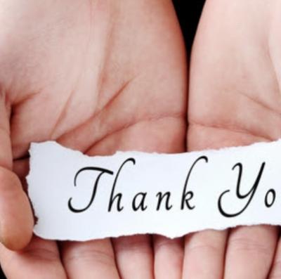 Learn to say thank you