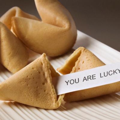 Make a fortune cookie