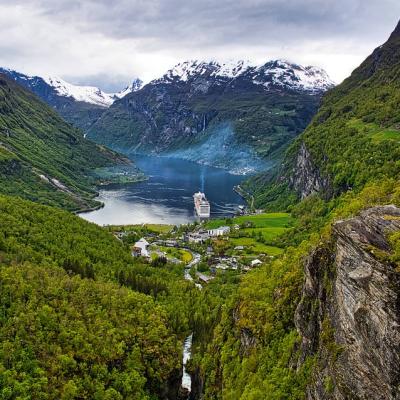 Cruise the fjords of Norway