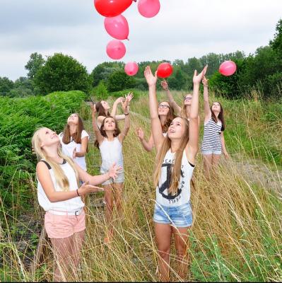 Send a message in a balloon