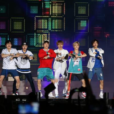 See GOT7 perform live on stage
