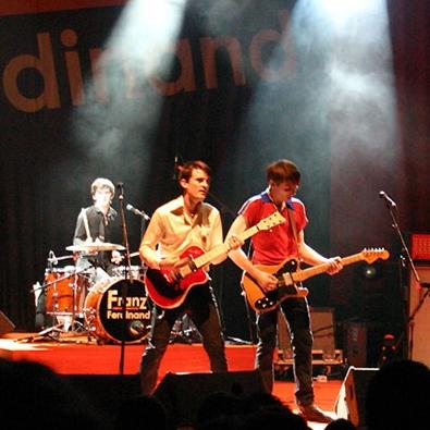 See Franz Ferdinand in concert