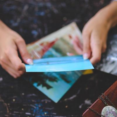 Send 100 postcards to someone