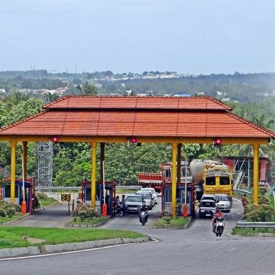 Pay a road toll for a stranger behind me